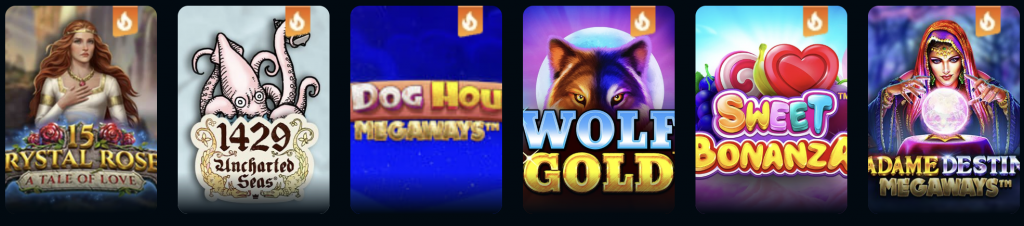 Game Collection at LevelUp Casino
